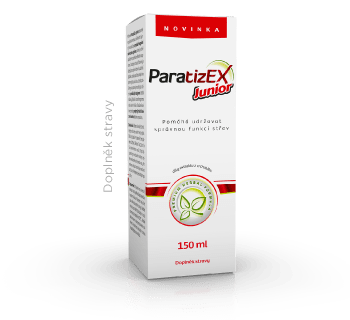 ParatizEx-Junior-sirup_krabicka_CZ_350x320px Silná imunita, zdravé srdce a lepší paměť