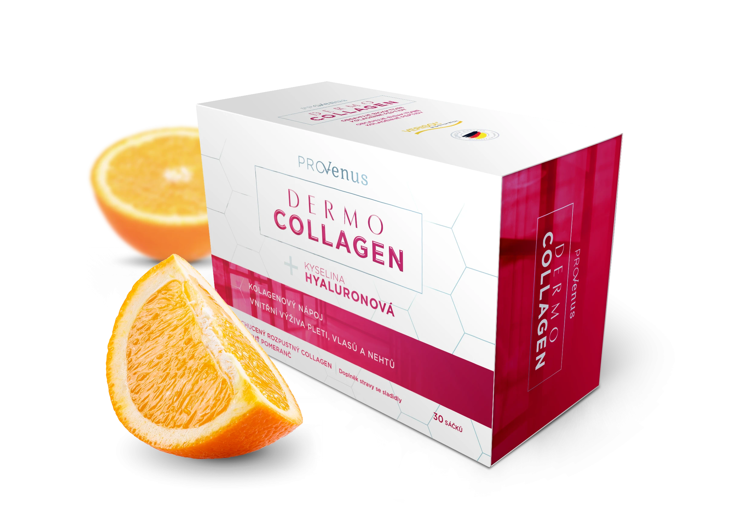 3D_DERMOCOLLAGEN_obal_CZ_strana_orange DermoCollagen 30 s&aacute;čků