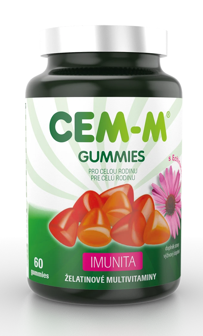 CEM-M_GUMMIES_60tbl Silná imunita, zdravé srdce a lepší paměť