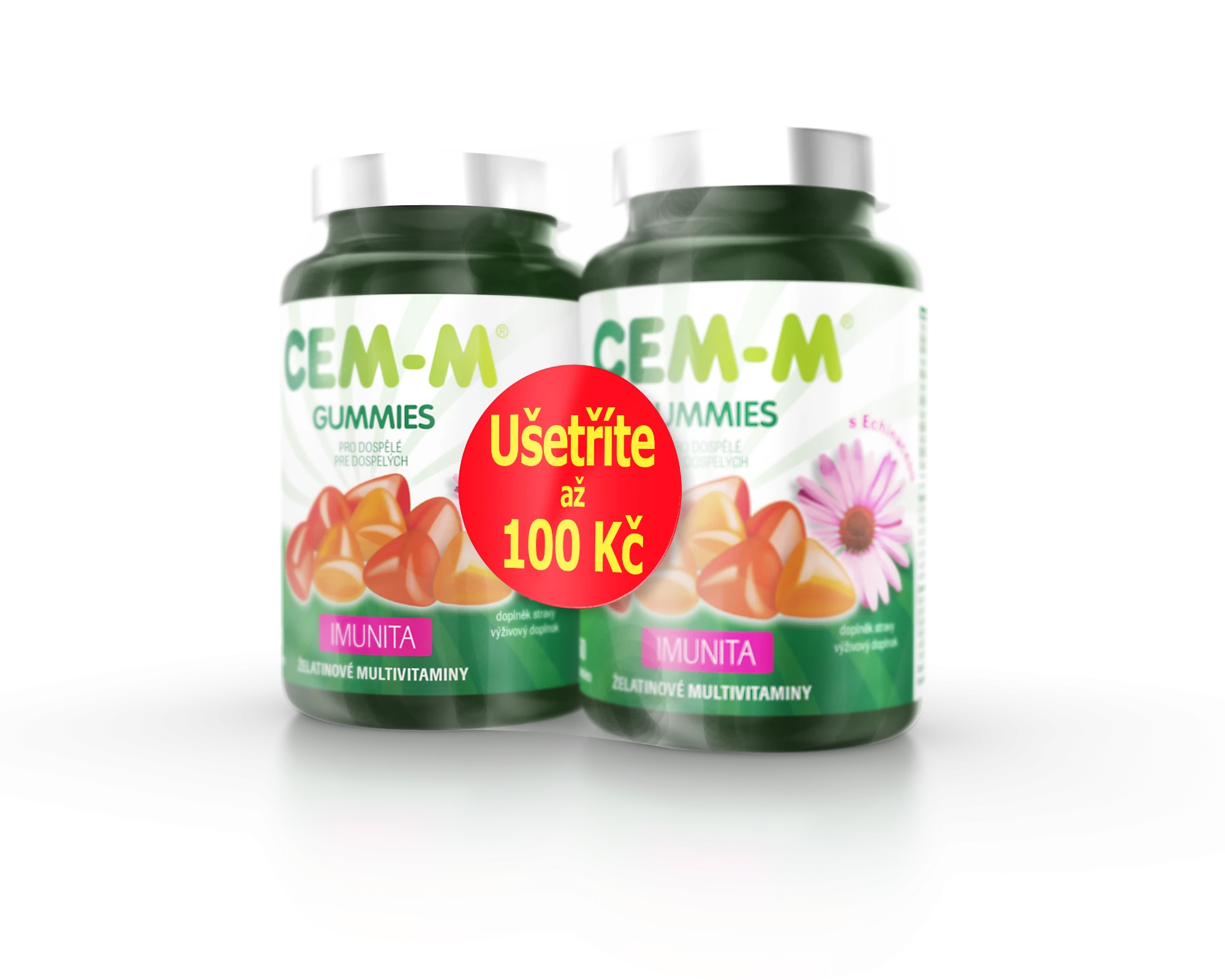 CEM-M_gummies_60+60_CZE CEM-M gummies Imunita 60+60 tbl. nav&iacute;c