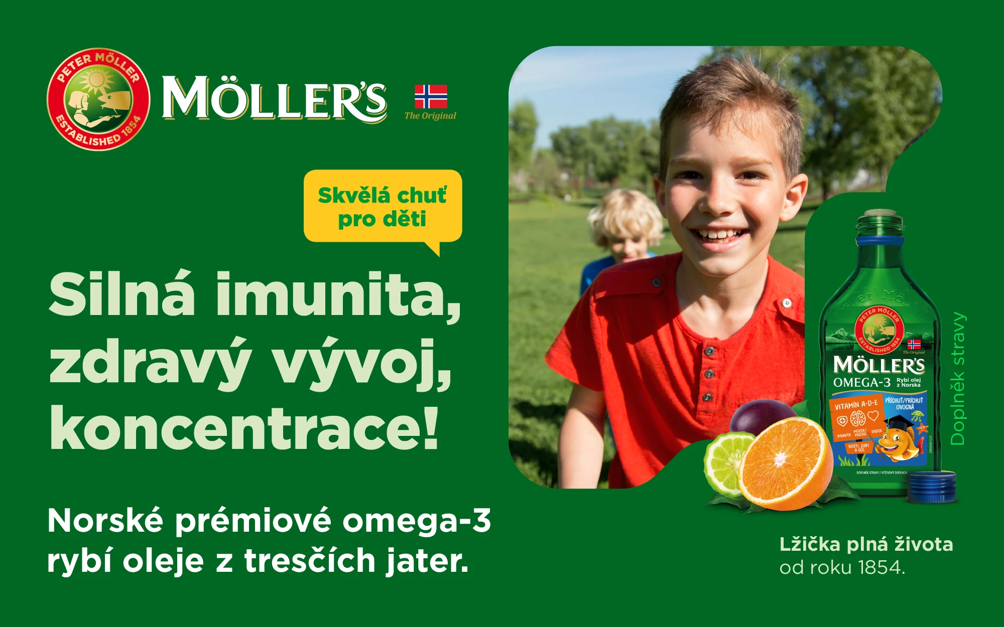 Mollers_480x300_3_deti_clear Siln&aacute; imunita, zdrav&eacute; srdce a lep&scaron;&iacute; paměť